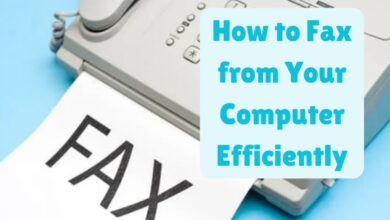 How to Fax from Your Computer Efficiently